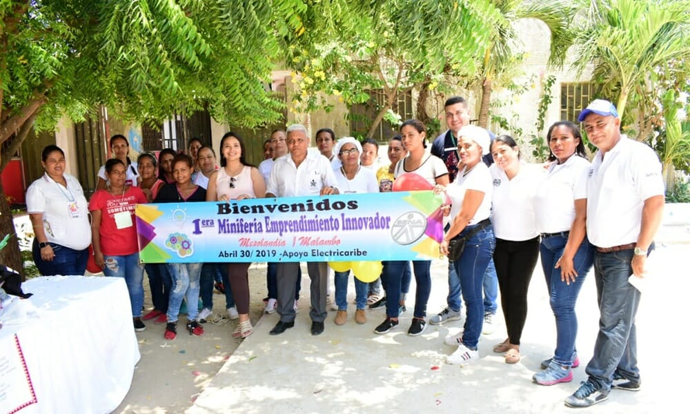 Exitosa Miniferia de emprendimiento Sena y Electricaribe en Malambo