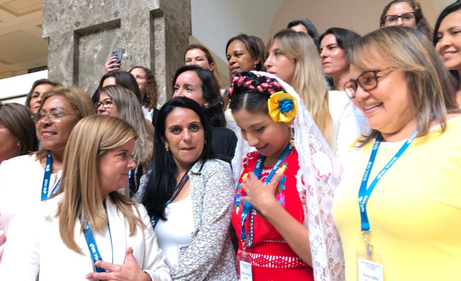 Ciudades incluyentes y liderazgo de la mujer en la Gestión Urbana: temas de Elsa Noguera en su visita al BID en Washington