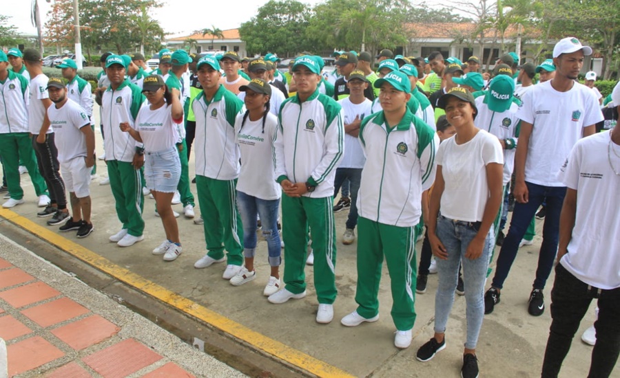 Integrantes del programa Vuelve y Juega vivieron una experiencia incluyente en equipo con la Policía