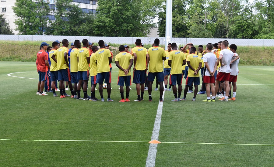 Selección Colombia Masculina Sub-20, con la mente puesta en el juego ante Ucrania