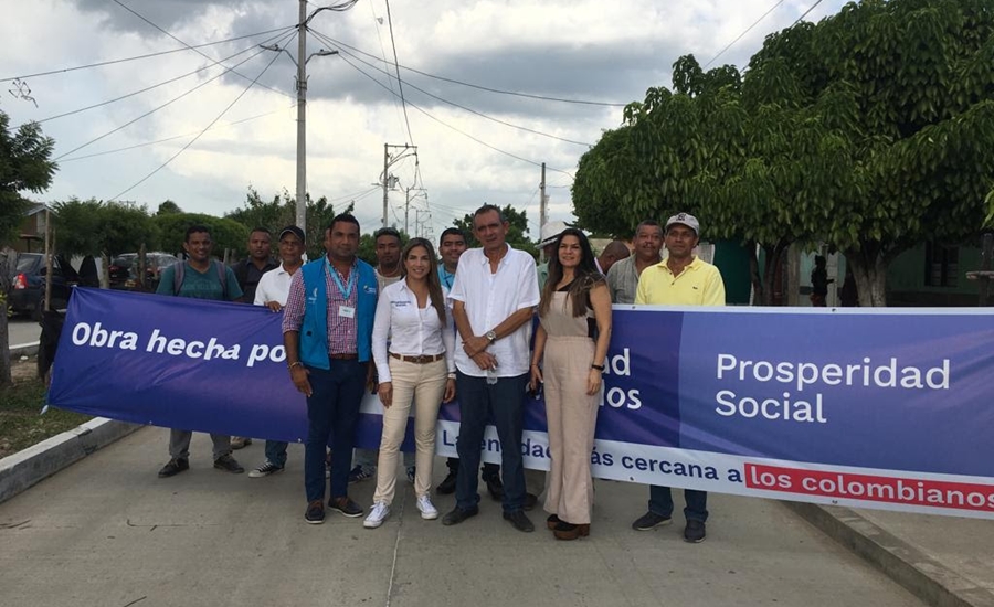 Prosperidad Social entrega obras de infraestructura en Campo de Cruz, Atlántico por más de $4.730 millones