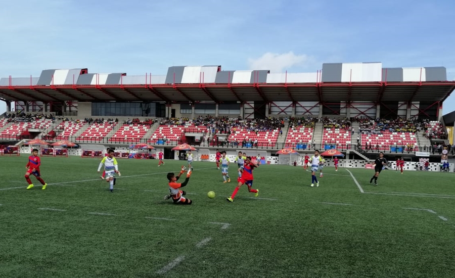 En el estadio Moderno, inaugurada  la Liga Pony Fútbol 2019 Caribe
