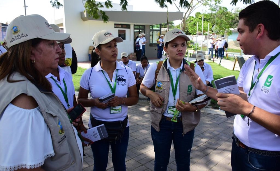 Continúa aplicación de la encuesta del Sisbén IV en Barranquilla