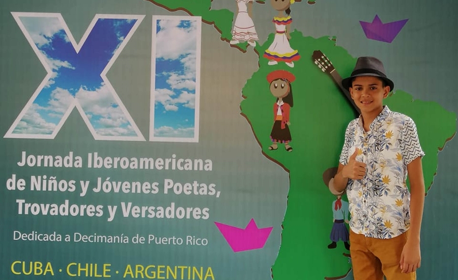 El primer Rey de la Piqueria Infantil del Festival de la Leyenda Vallenata mostró su talento en México