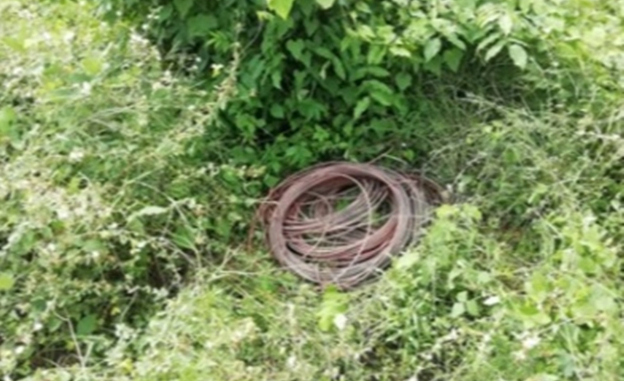 Policía recuperó 463 metros de cable hurtados en inmediaciones de Ponedera