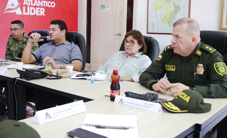 Consejo de Seguridad Departamental hace frente a dificultades ocasionadas por resultados de elecciones en Soledad