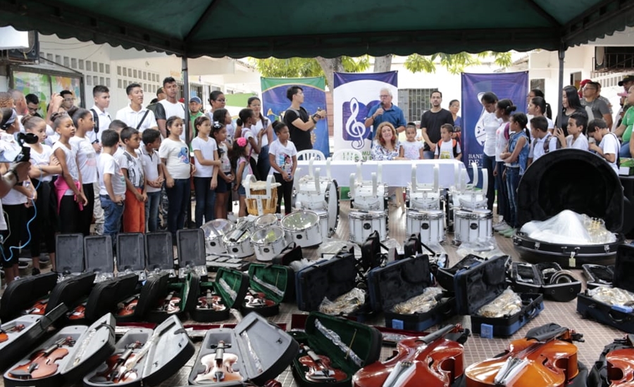 Alcaldía de Soledad entregó dotación de instrumentos musicales a la Banda Municipal