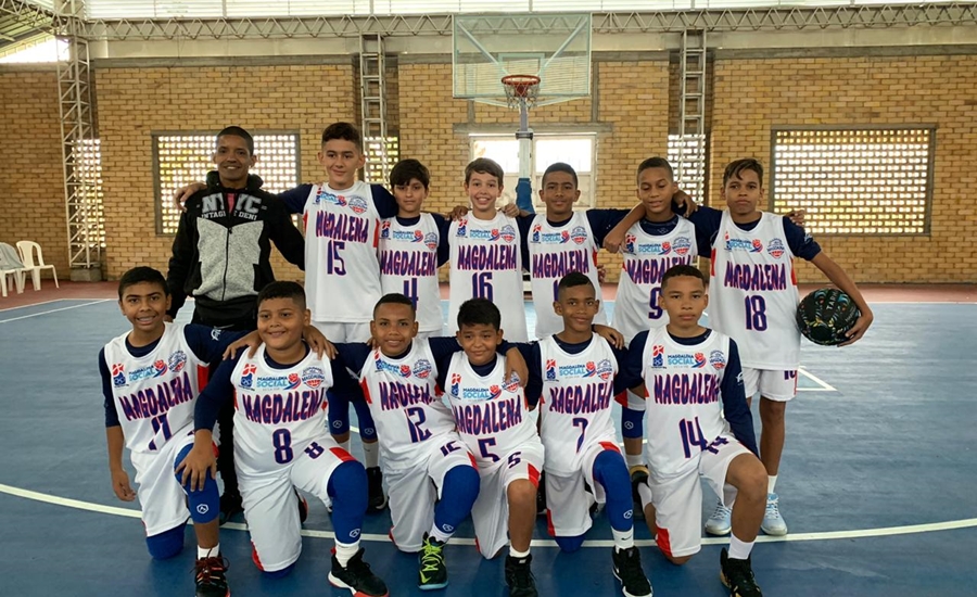 Selecciones de baloncesto femenino y masculino infantil del Magdalena ganan en Festival Nacional en Fusagasugá