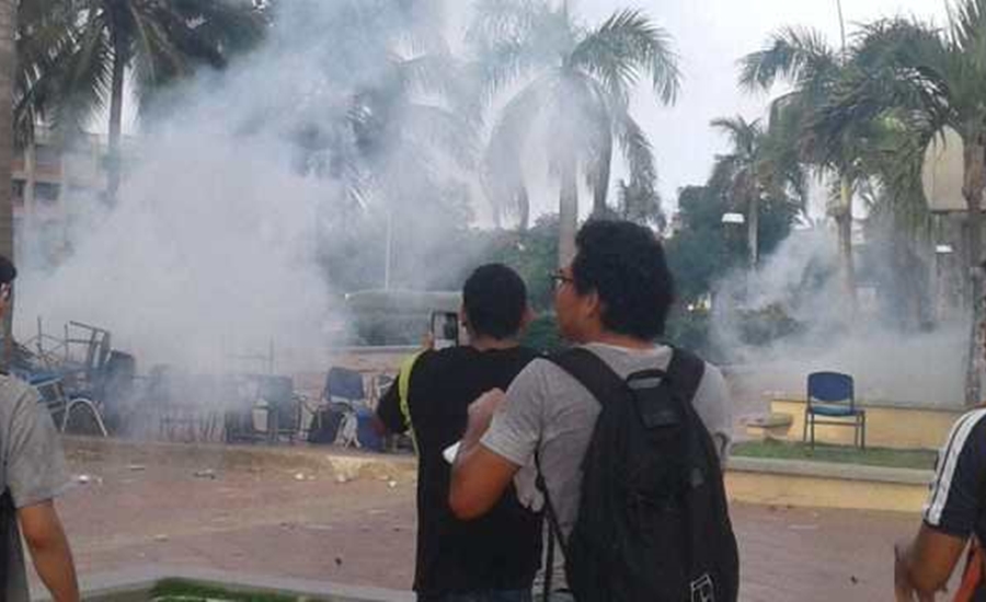 La Universidad del Atlántico una vez más víctima del vandalismo