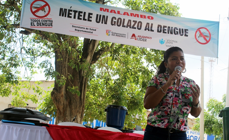 Jornada “Métele un golazo al dengue”, en Malambo
