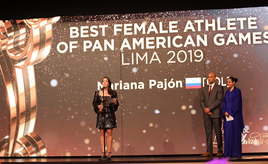 Mariana Pajón, elegida Mejor Deportista de América en los ANOC Awards 2019
