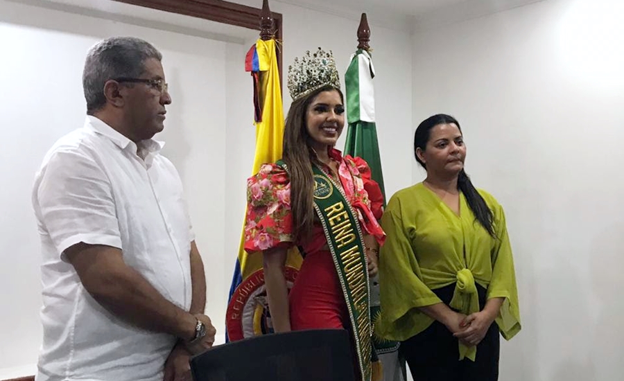 Reina Mundial del Banano 2019, homenajeada
