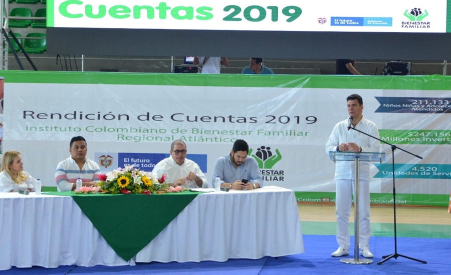 ICBF ha beneficiado más de 100.000 niños y adolescentes en el Atlántico