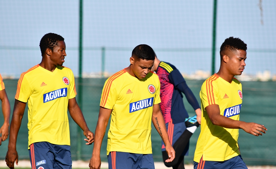 Selección Colombia se alista para enfrentar a Chile