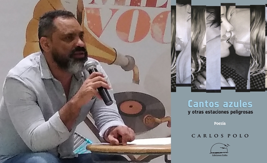 En La Cueva, Carlos Polo presenta su nuevo libro Cantos azules y otras estaciones peligrosas
