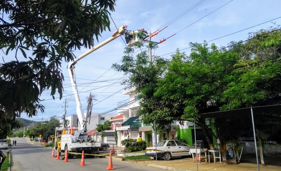 Electricaribe realiza adecuaciones en el barrio La Concepción y Pradomar