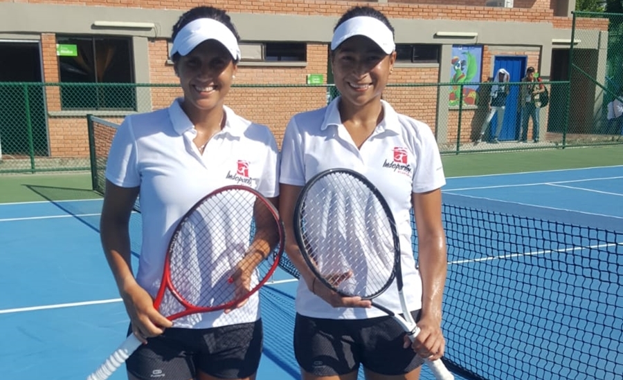 Atlántico ganó dos medallas de oro en tenis femenino