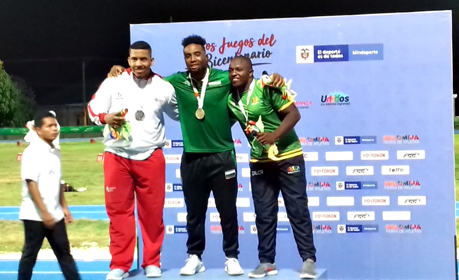 Atlántico sumó oro y plata en la primera jornada de atletismo