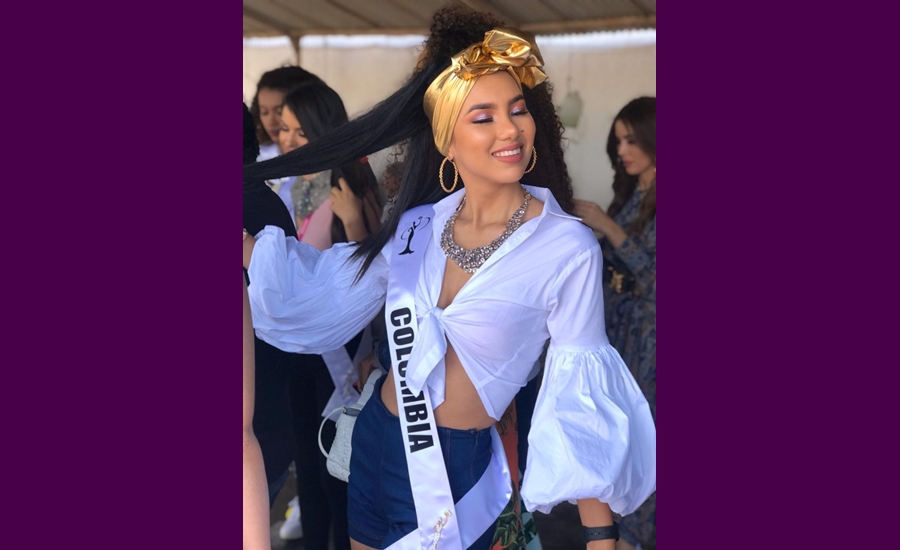 Colombia Presente En El Miss Teen Universe 2019.