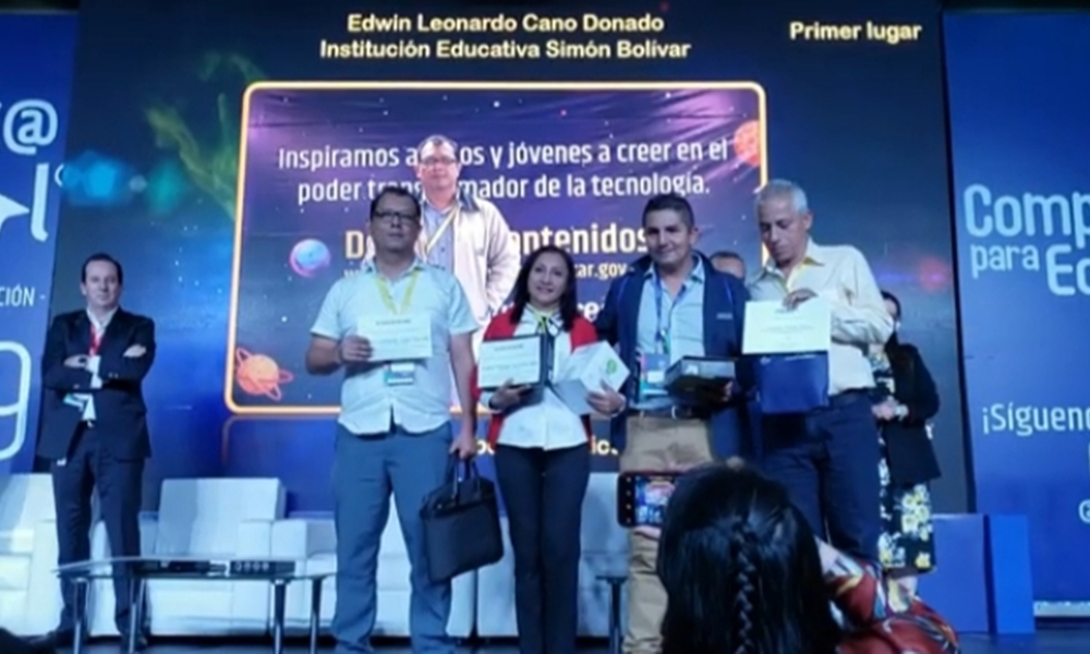 Docente de Malambo premiado por su experiencia en Educa Digital 2019