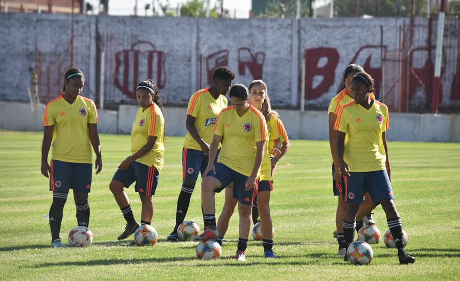 Selección Colombia Femenina de Mayores ultimó detalles para enfrentar Argentina