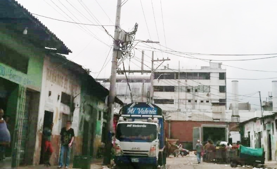Retiran transformador en el barrio Villanueva por deuda de $1.600 millones