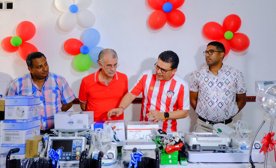 Con equipos biomédicos, Gobernación moderniza hospital de Piojó