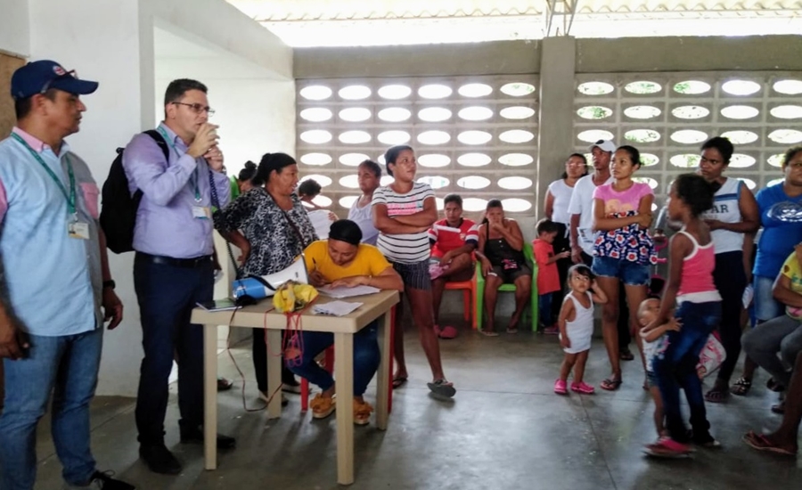 Electricaribe realizó jornada comercial en el barrio San José de Puerto Alegre en Ponedera