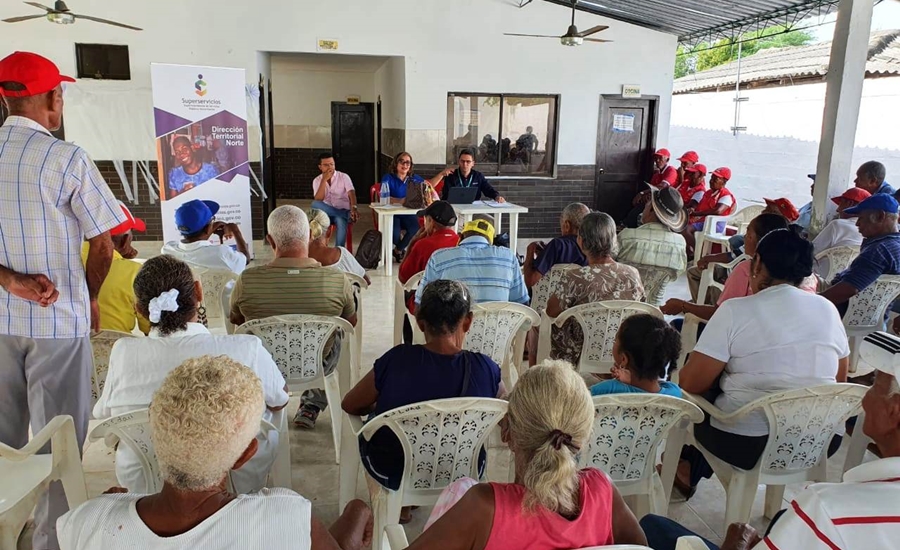 Electricaribe participó en mesa “Construyendo Servicios Públicos” en Repelón