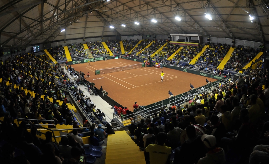 El Palacio de los Deportes repite Copa Davis: será la sede de Colombia vs Argentina