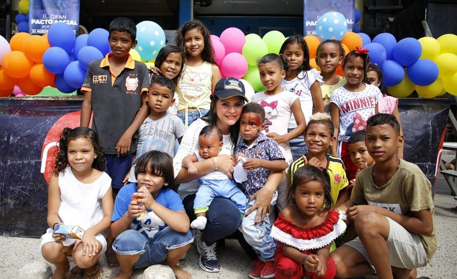 Soledeños les cumplieron a los niños llevándolos a vacunar