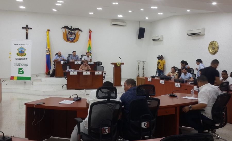Aprobadas importantes proposiciones en el concejo Distrital de Barranquilla