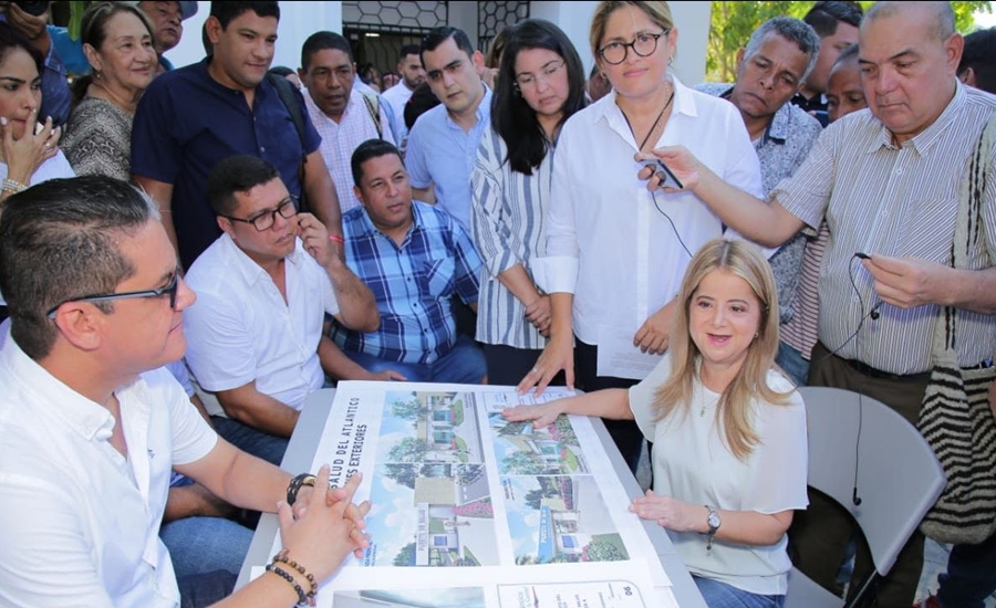Elsa Noguera anuncia construcción de seis puestos de Salud para Sabanalarga