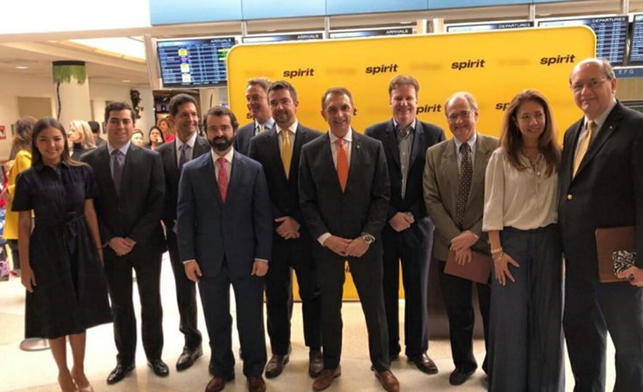 El Aeropuerto Ernesto Cortissoz amplía sus rutas con la llegada de Spirit Airlines