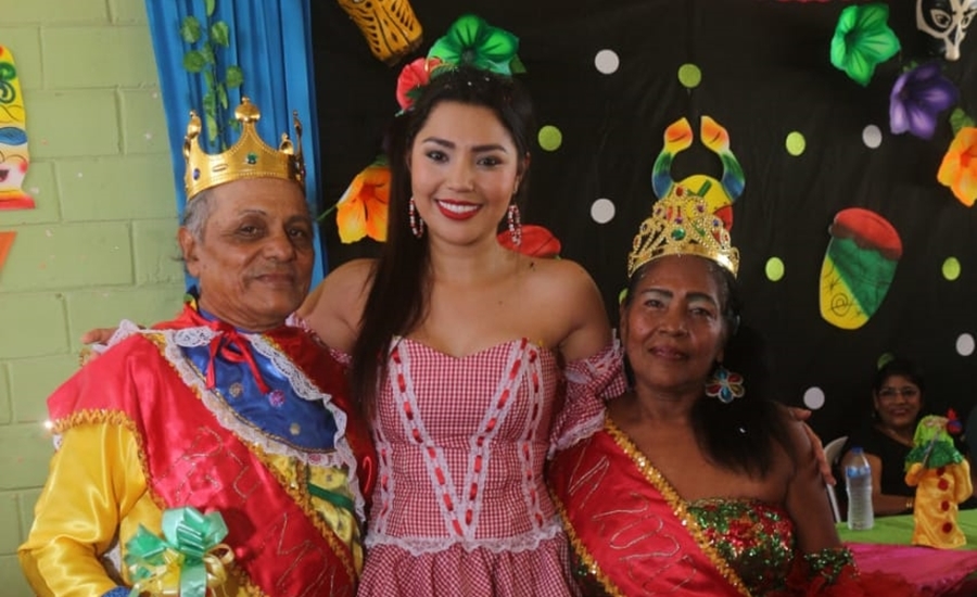 Centro de Vida La Magdalena ya tiene Reina y Rey Momo para el Carnaval 2020