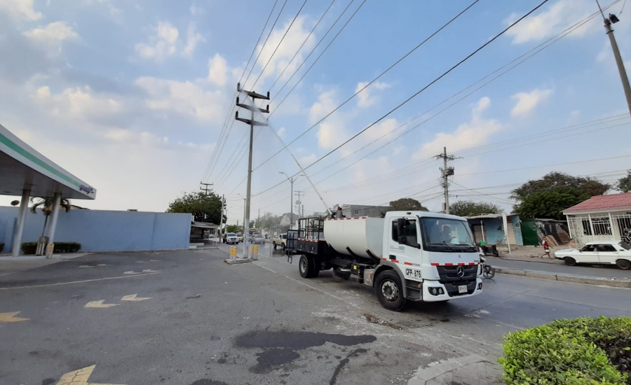 Trabajos de mantenimiento han permitido disminuir afectaciones en la red eléctrica por fuertes brisas