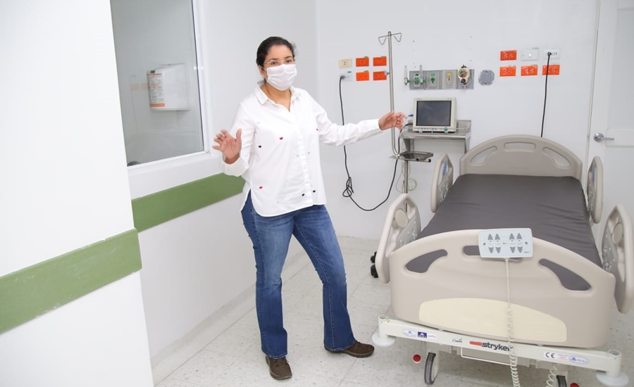 En el CARI Atlántico contará con 240 nuevas camas hospitalarias: Elsa Noguera
