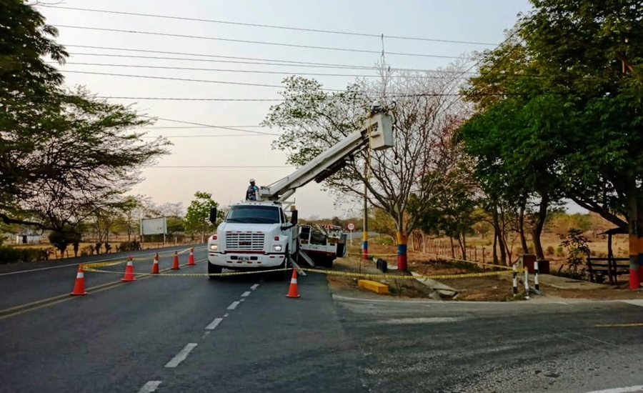 Trabajos de poda en sectores de Baranoa y Galapa