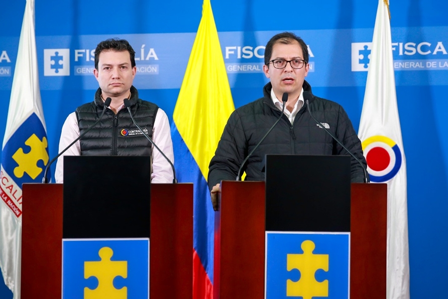 Fiscalía y Contraloría anuncian acciones contundentes para detener efectos del «Virus Corona» en Colombia