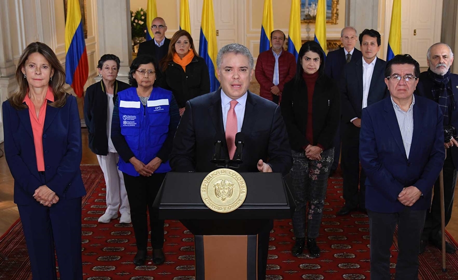 Presidente Duque ordena aislamiento preventivo obligatorio