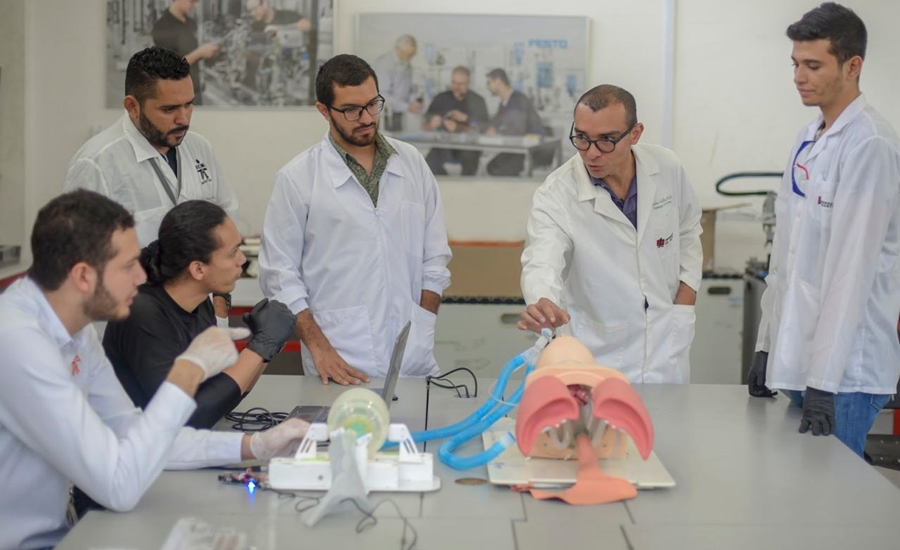 SENA y UniNorte presentan prototipo de ventilador para mitigar efectos del COVID-19