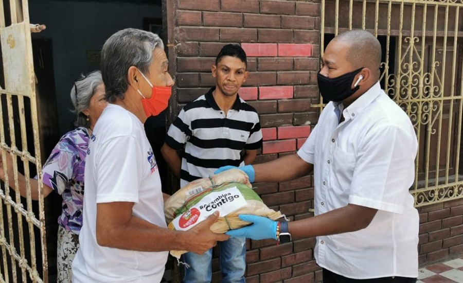 Cerca de 2.000 familias en el Atlántico se han beneficiado con ayudas humanitarias de la Asamblea