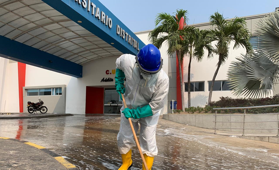 Triple A inició la limpieza de vías públicas en Barranquilla y municipios en el Atlántico