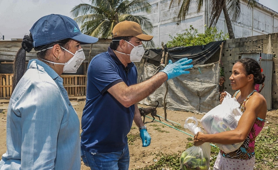 Soledad culminó la primera etapa de entrega de ayudas alimentarias