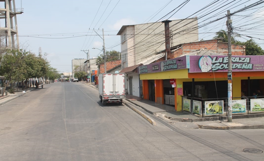 En Soledad autoridades garantizan el aislamiento preventivo obligatorio por Covid-19