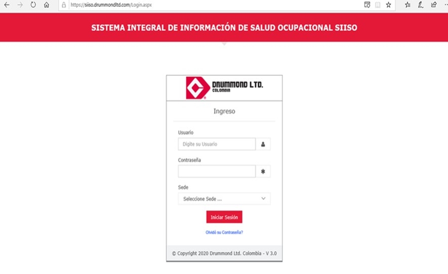 Drummond desarrolla e implementa herramienta para que empleados realicen reporte diario de salud durante contingencia por COVID-19