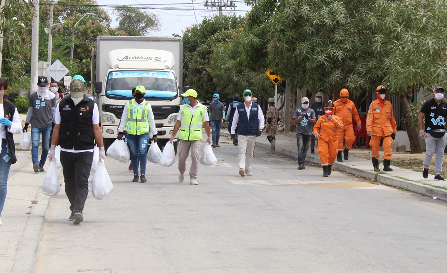 Distrito llegó a 387.639 auxilios alimentarios entregados