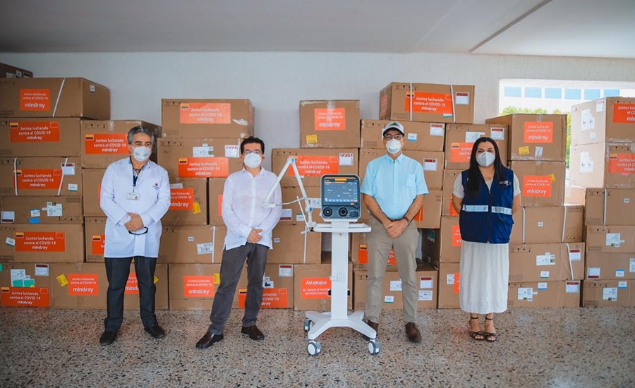 Llegan a Cartagena los primeros 29 ventiladores adquiridos por el Gobierno para atender a pacientes con covid-19