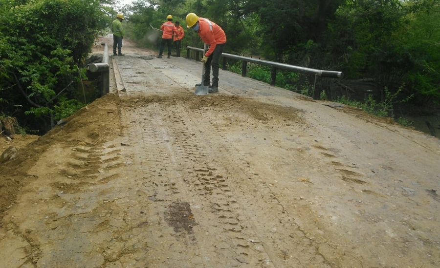 Recuperación de 27 kilómetros del corredor vial Casacará-Platanal en el departamento del Cesár es un hecho