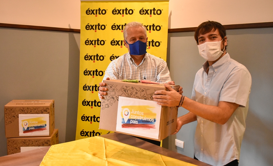 Grupo Éxito y Procaps se suman al apoyo solidario para proteger a los barranquilleros y contener el COVID-19